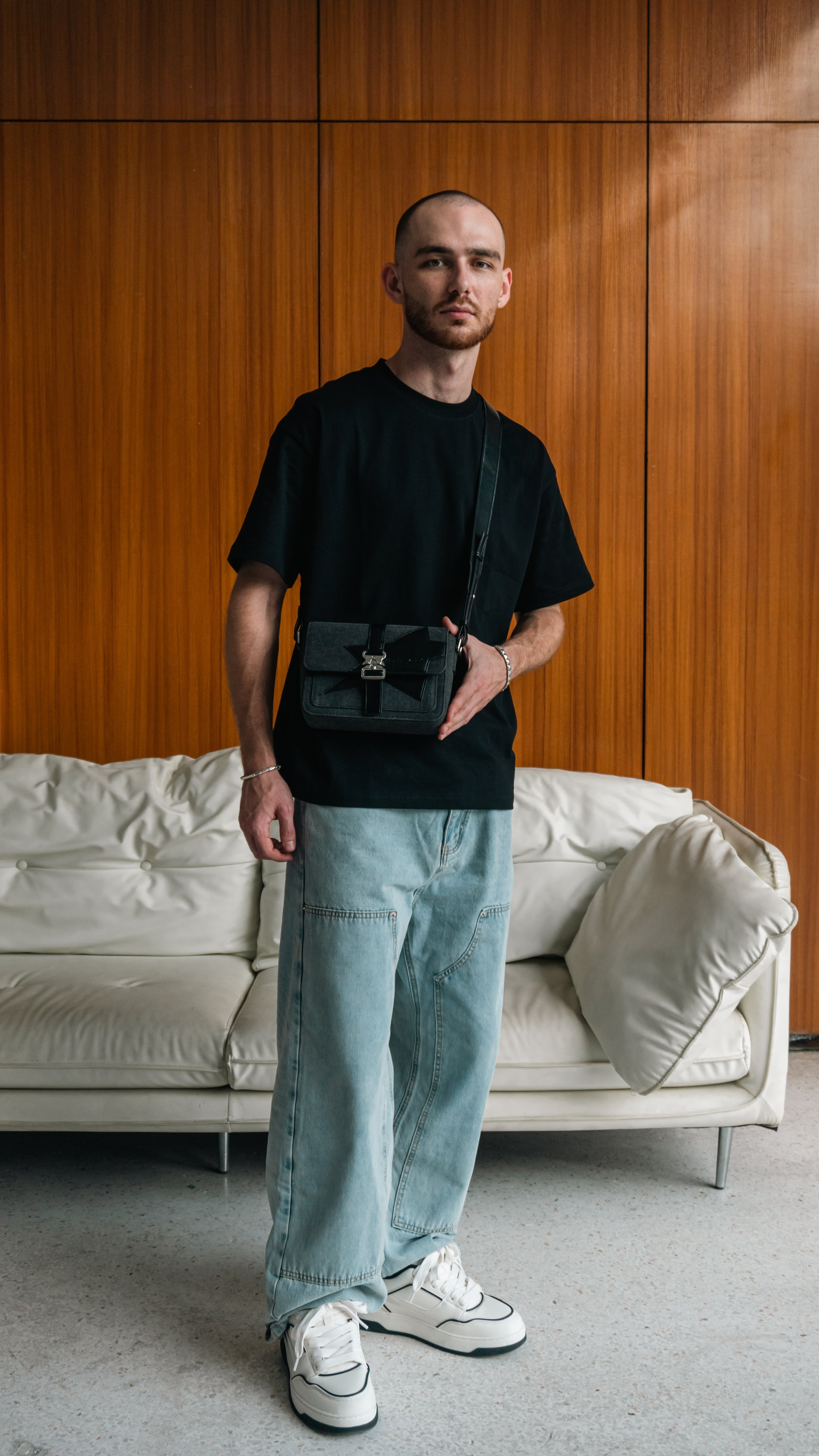 NR Black Star Money Bag