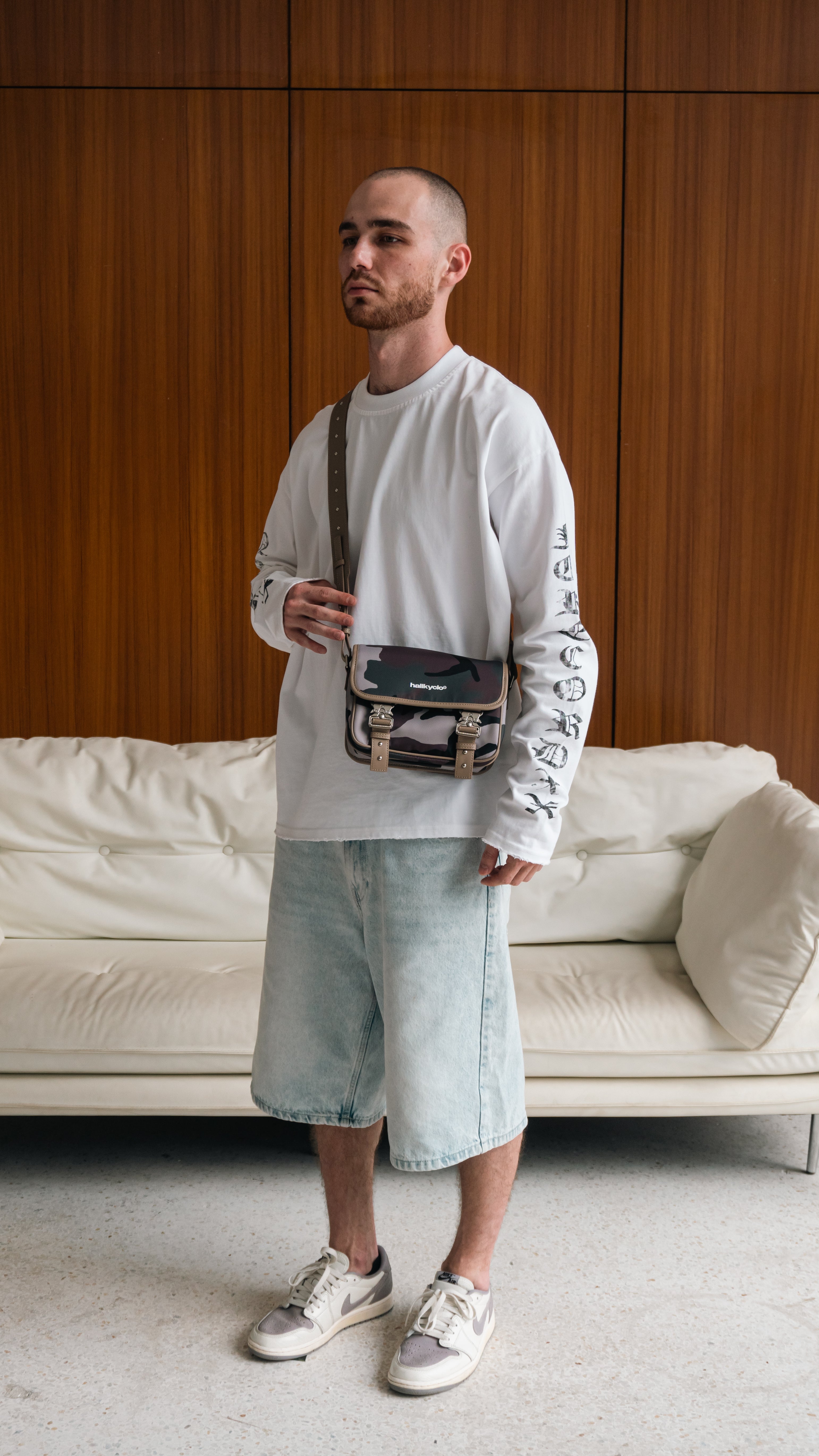 NR Green Camo Bag